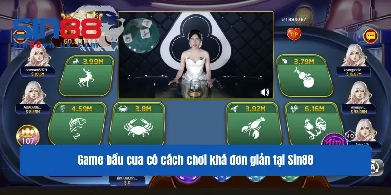 Game bầu cua có cách chơi khá đơn giản tại Sin88 Game bầu cua có cách chơi khá đơn giản tại Sin88