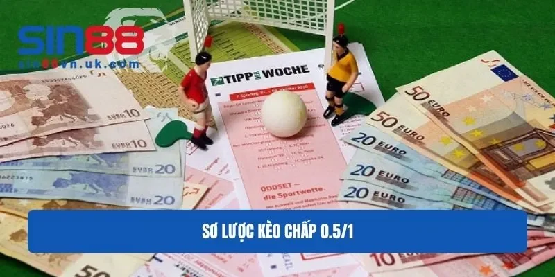 Sơ lược về kèo chấp 0.5/1 Sơ lược về kèo chấp 0.5/1