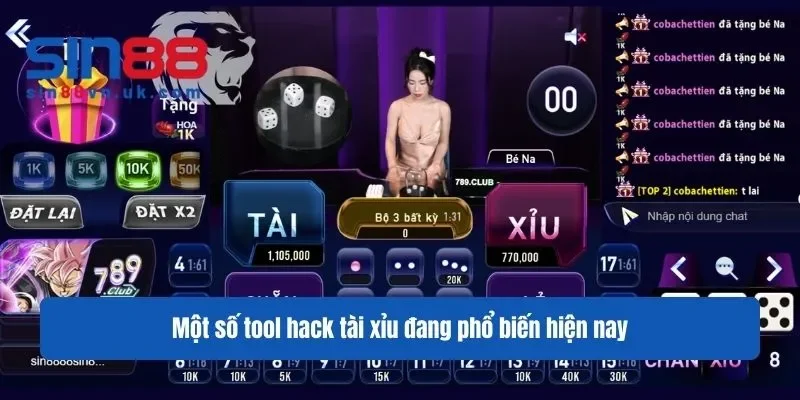 Một số tool hack tài xỉu đang phổ biến hiện nay Một số tool hack tài xỉu đang phổ biến hiện nay