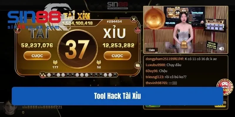Tool hack tài xỉu